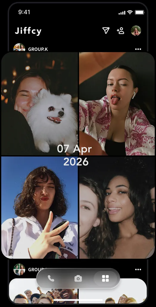 Another group collage in the feed